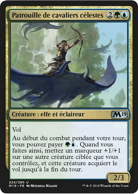 Patrouille de cavaliers célestes