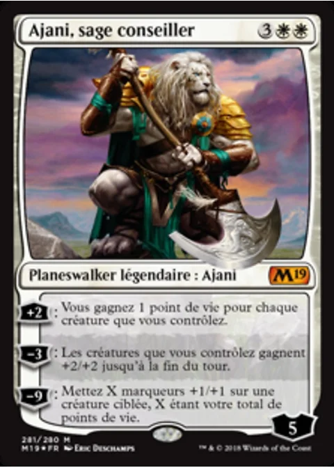 Ajani, sage conseiller