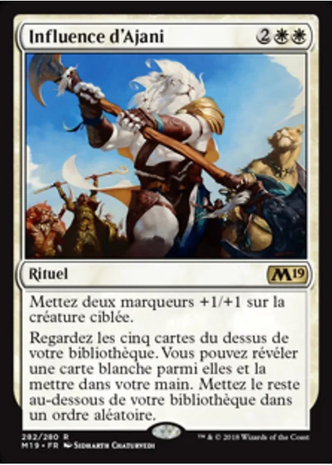 Influence d'Ajani