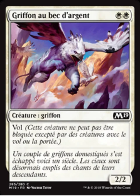 Griffon au bec d'argent