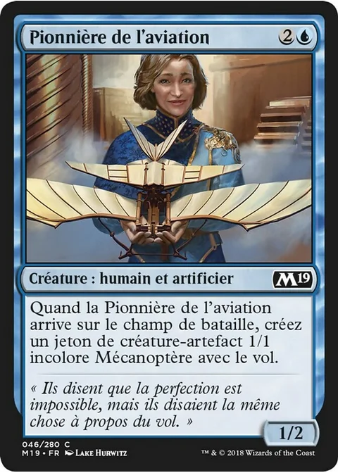 Pionnière de l'aviation