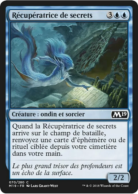 Récupératrice de secrets