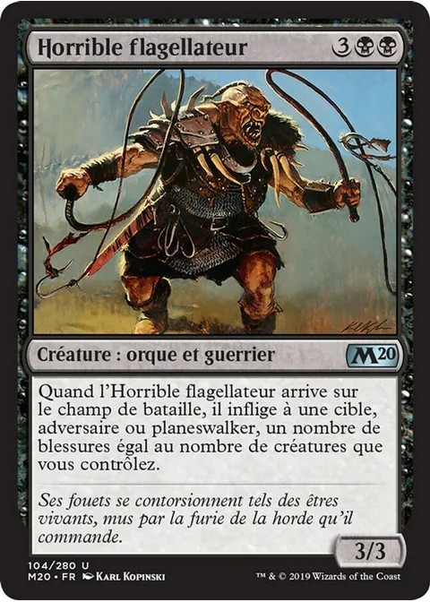 Horrible flagellateur