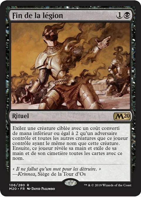 Fin de la légion
