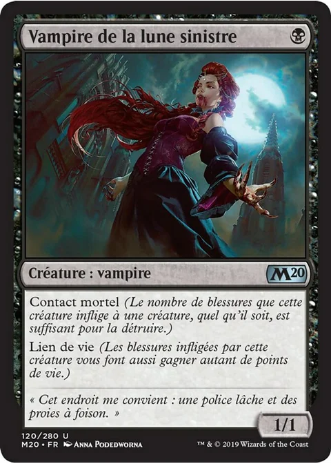Vampire de la lune sinistre