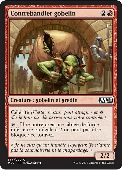 Contrebandier gobelin