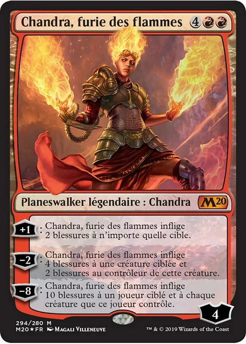 Chandra, furie des flammes