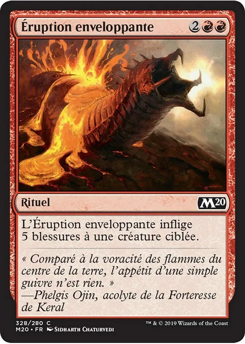 Éruption enveloppante