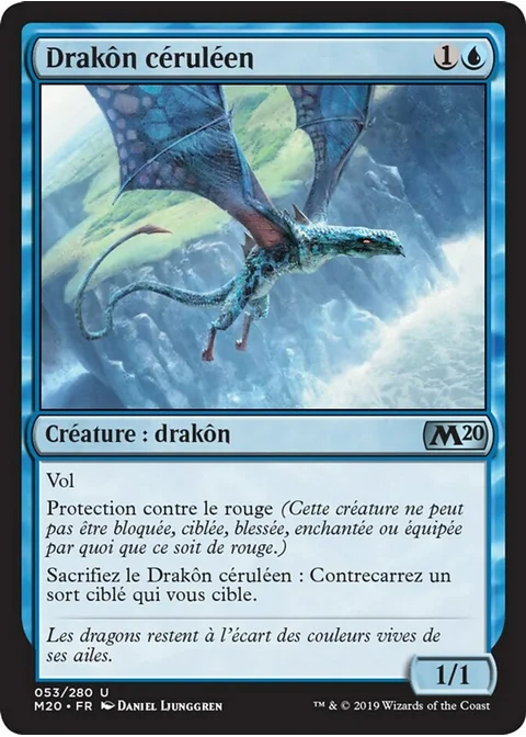 Drakôn céruléen