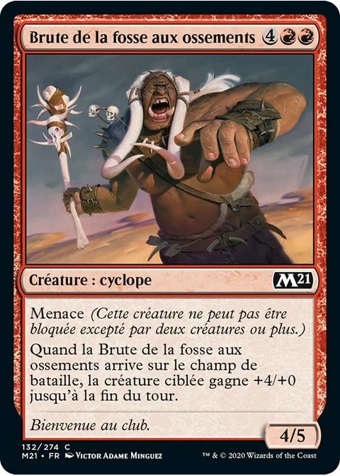 Brute de la fosse aux ossements