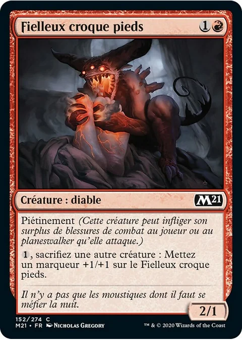 Fielleux croque pieds