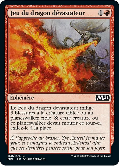 Feu du dragon dévastateur