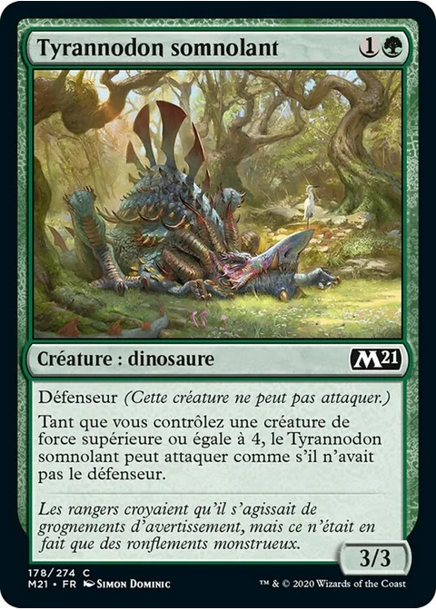 Tyrannodon somnolant