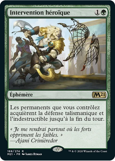 Intervention héroïque