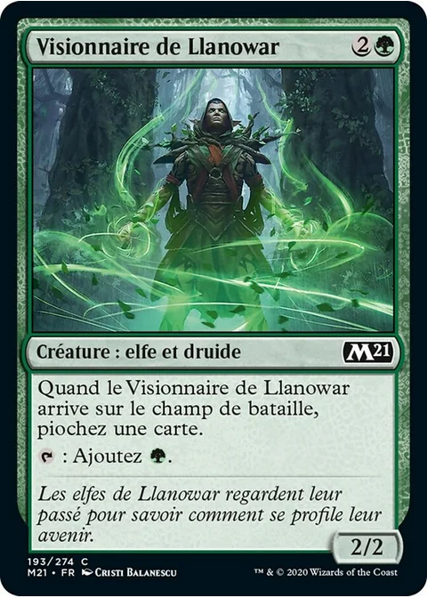 Visionnaire de Llanowar