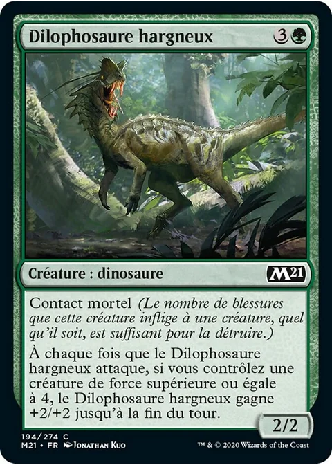 Dilophosaure hargneux