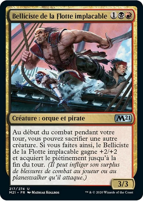 Belliciste de la Flotte implacable