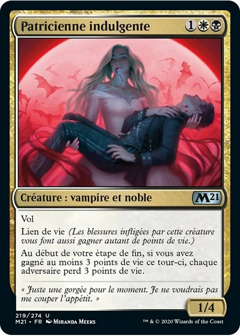 Patricienne indulgente