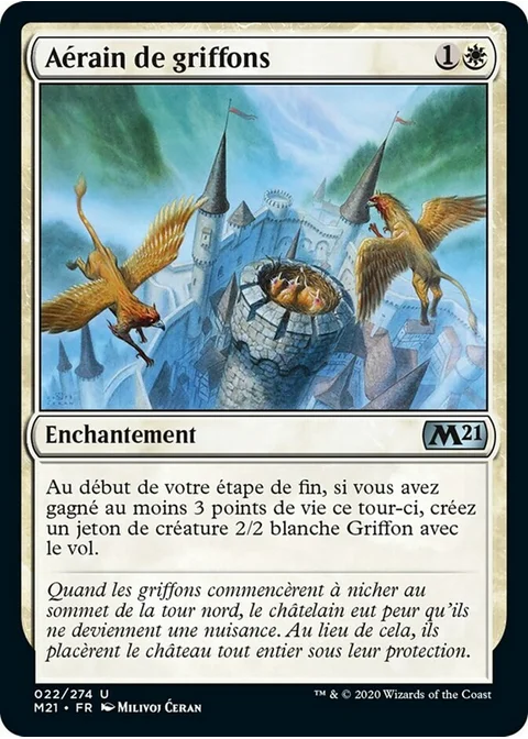 Aérain de griffons