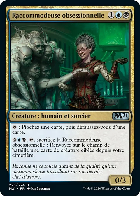 Raccommodeuse obsessionnelle