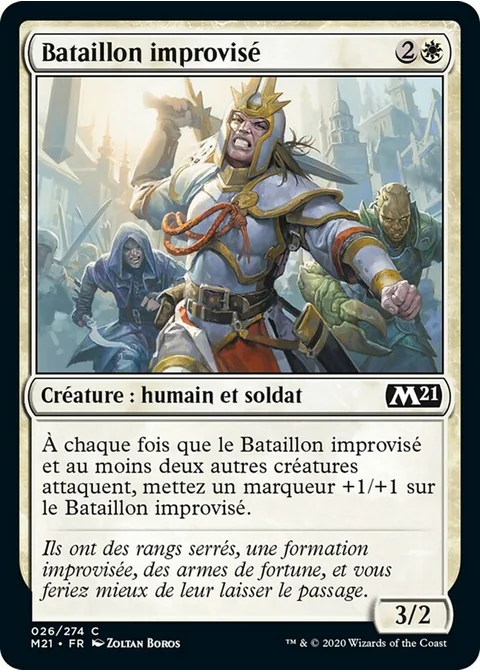 Bataillon improvisé