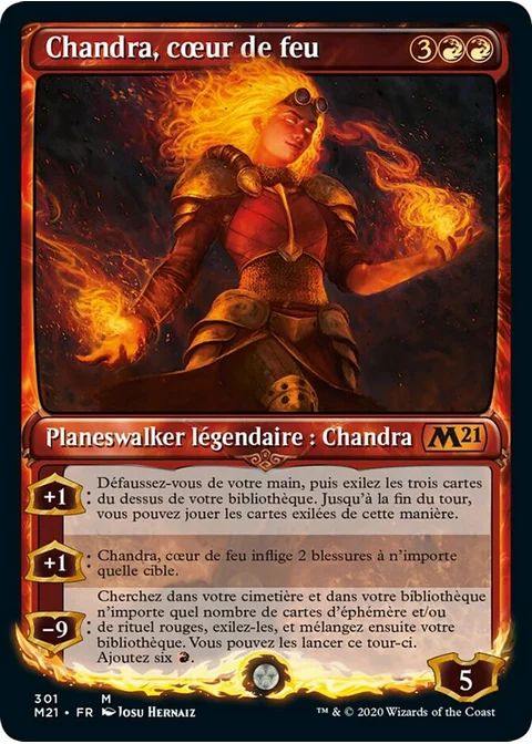 Chandra, cœur de feu