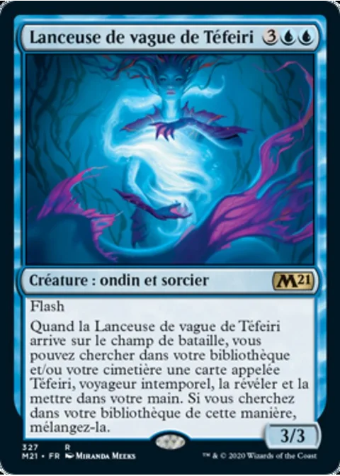 Lanceuse de vague de Téfeiri