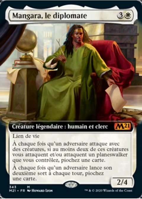 Mangara, le diplomate