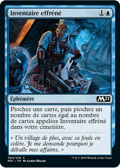 Inventaire effréné