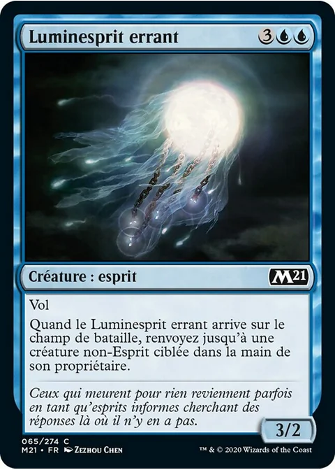 Luminesprit errant