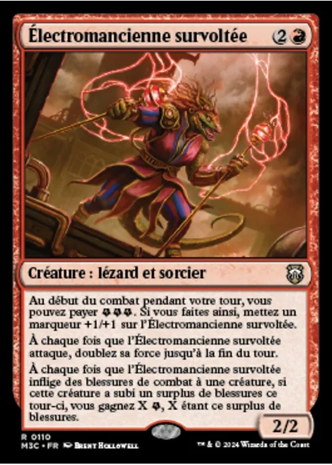 Électromancienne survoltée