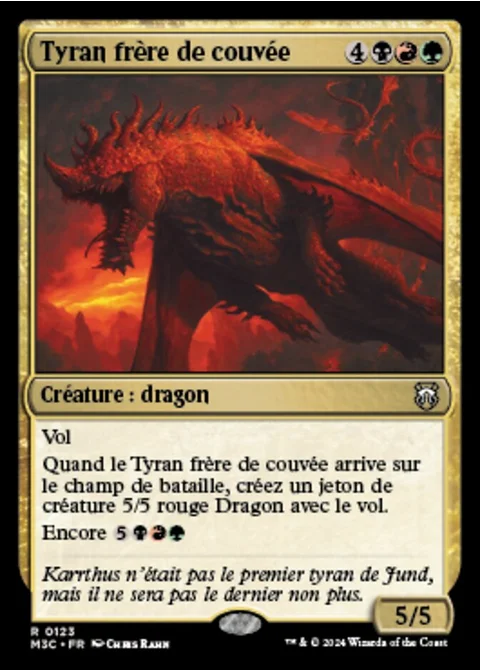 Tyran frère de couvée
