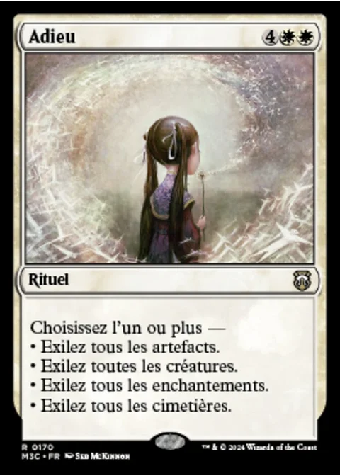 Adieu