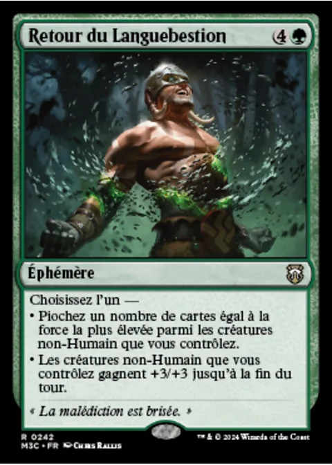 Retour du Languebestion