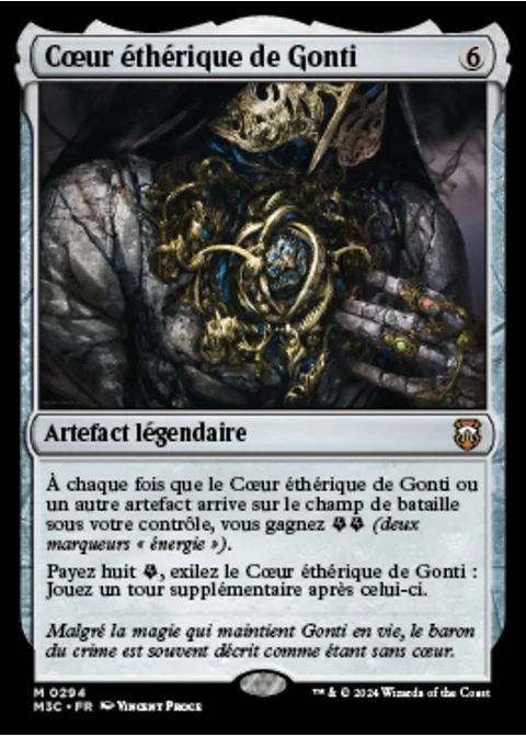 Cœur éthérique de Gonti