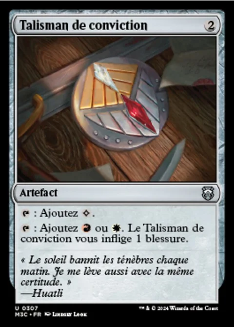 Talisman de conviction