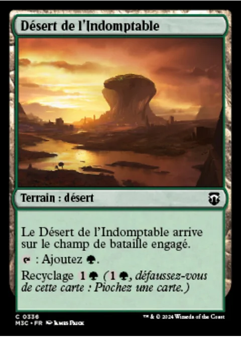 Désert de l'Indomptable