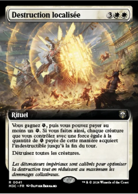 Destruction localisée