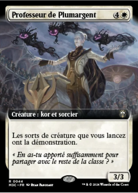 Professeur de Plumargent