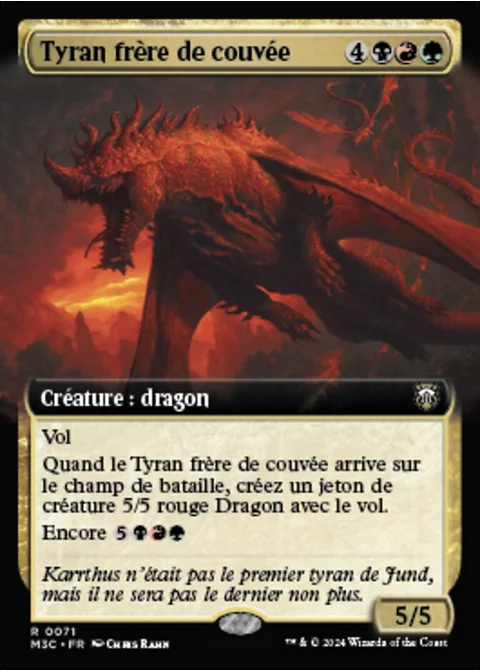 Tyran frère de couvée
