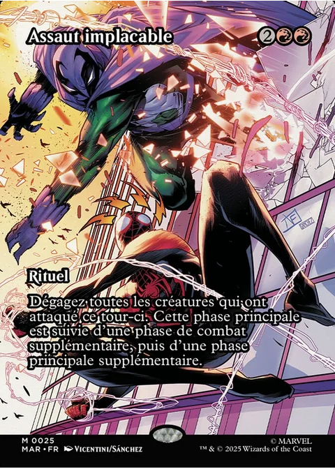 Assaut implacable