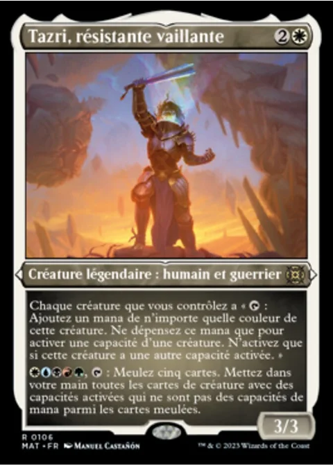 Tazri, résistante vaillante