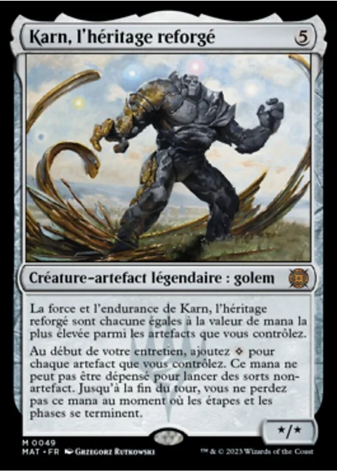 Karn, l'héritage reforgé