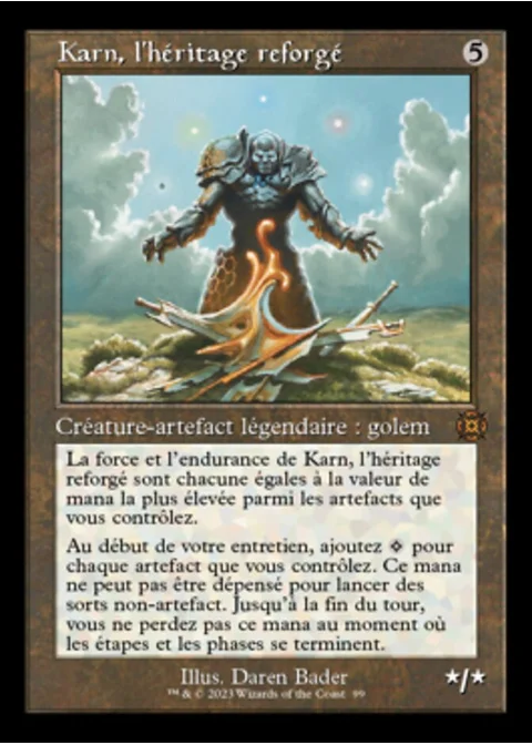 Karn, l'héritage reforgé