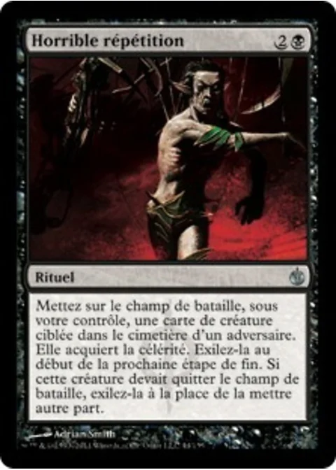 Horrible répétition