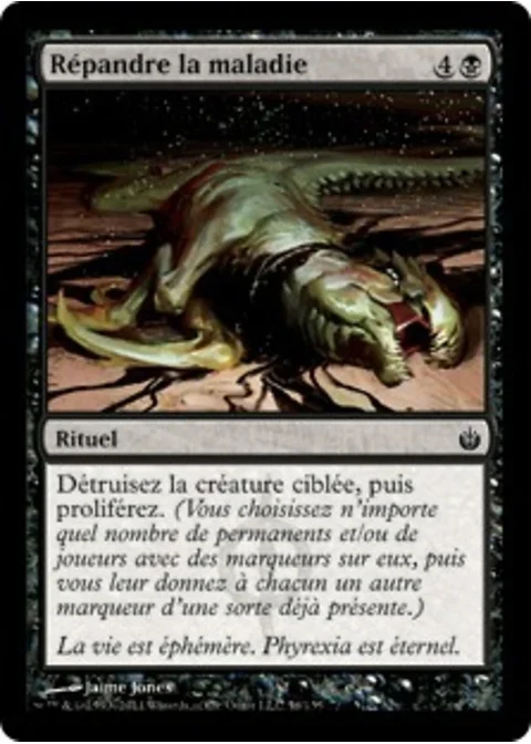 Répandre la maladie