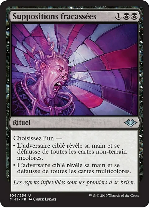 Suppositions fracassées