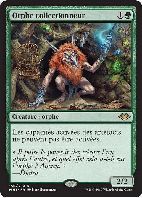 Orphe collectionneur