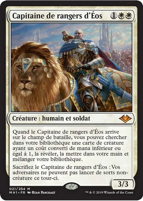 Capitaine de rangers d'Éos