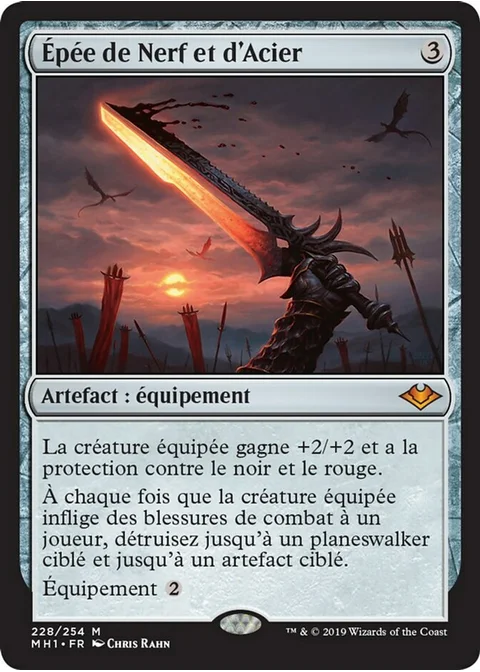 Épée de Nerf et d'Acier